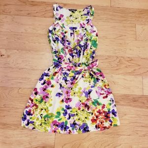 Express fit & flare Garden Party Dress Size S